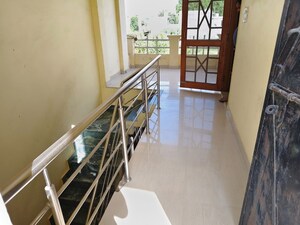 Balcony in 1.5 BHK Independent House at Jankipuram Vistar – for Rent