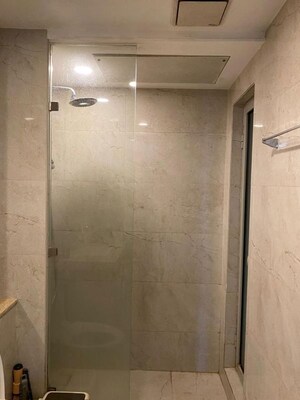 Bathroom in 2 BHK Apartment at Hiranandani Atlantis, Powai – for Rent