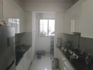 Kitchen in 3 BHK Apartment at Shapoorji Pallonji Vicinia, Powai – for Rent