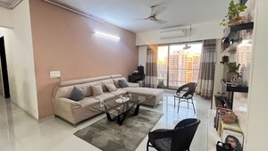 Living Room in 2 BHK Apartment at Kanakia Levels, Malad East – for Rent