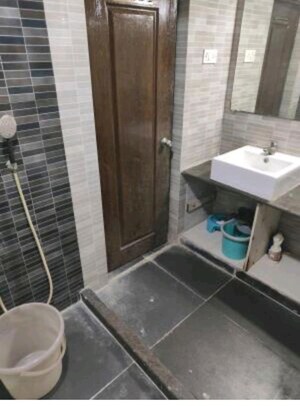 Balcony in 3 BHK Apartment at Bangur Nagar – for Rent