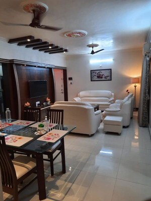 Living Room in 3 BHK Apartment at Kasturi La Salette, Hadapsar – for Rent