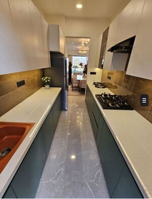 Kitchen in 3 BHK Builder Floor at Sector 22 – for Rent