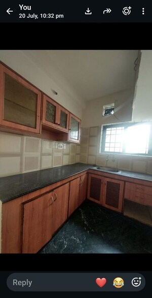 Kitchen in 2 BHK Builder Floor at Btm Layout Stage 2 – for Rent