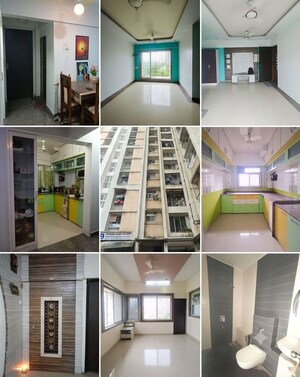 Kitchen in 1 BHK Apartment at Siddhi Highland Gardens, Dhokali – for Sale