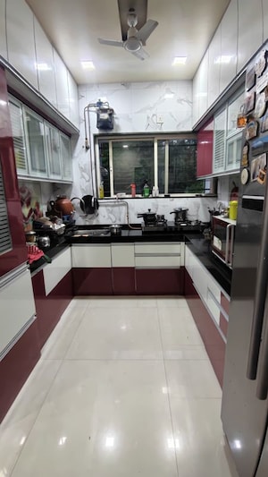 Kitchen in 3 BHK Apartment at Ambegaon Khurd – for Sale