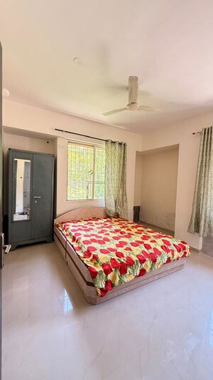 Bedroom in 2 BHK Apartment at Vardhmann Aristo Apartment, Wakad – for Rent