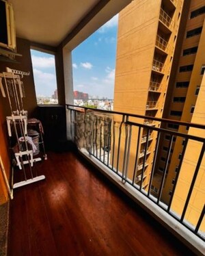 Balcony in 3 BHK Apartment at Gomti Nagar – for Rent