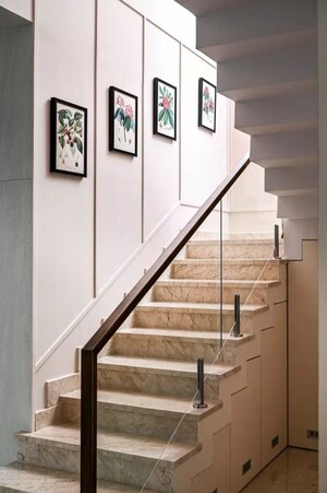 Staircase in 4 BHK Villa at Kovaipudur – for Sale
