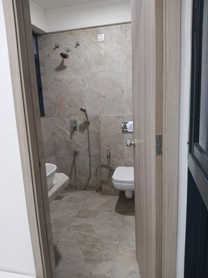 Bathroom in 1 BHK Apartment at Siddha Sky, Sion – for Rent