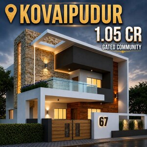 3 BHK Independent House For Sale in Arivozi Nagar