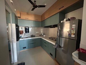 Kitchen in 3 BHK Apartment at Godrej Hillside, Mahalunge – for Rent