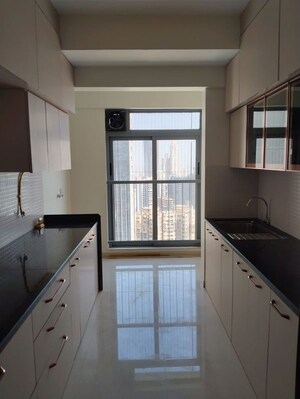 Kitchen in 2 BHK Apartment at Kalpataru Immensa, Kolshet Road – for Rent