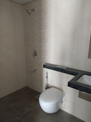 Bathroom in 2 BHK Apartment at Kalpataru Immensa, Kolshet Road – for Rent