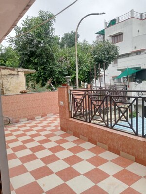 Balcony in 3 BHK Apartment at Church View Apartments, Sector 29 – for Rent