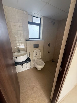 Bathroom in 3 BHK Apartment at Shapoorji Pallonji Vahana Yahavi Phase 1, Bavdhan – for Rent