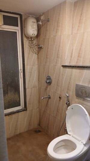 Bathroom in 1 BHK Apartment at Raymond Ten X Habitat, Pokhran Road No Two – for Rent
