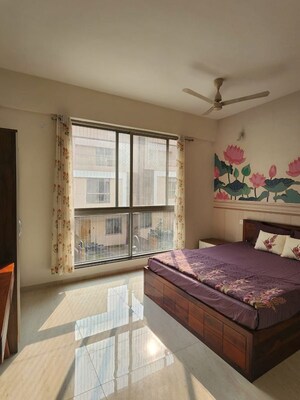 Bedroom in 4 BHK Villa at Kolte Patil Life Republic Sound of Soul, Hinjewadi – for Rent