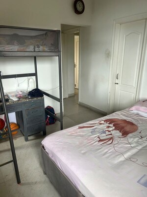 Bedroom in 2 BHK Apartment at Krypton Twin Tower, Prabhadevi – for Rent