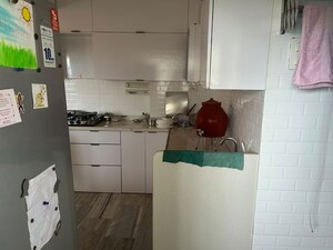 Bathroom in 2 BHK Apartment at Krypton Twin Tower, Prabhadevi – for Rent