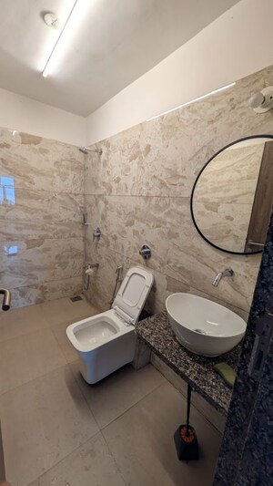 Bathroom in 2 BHK Apartment at Sri Zynergy, Suman Nagar – for Rent