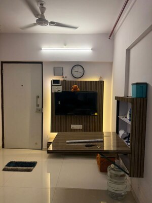 Living Room in 1 BHK Apartment at Tiara Hills, Mira Road – for Rent