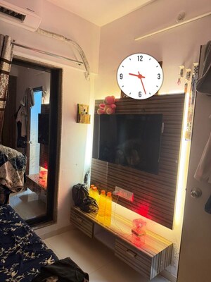 Living Room in 1 BHK Apartment at Tiara Hills, Mira Road – for Rent