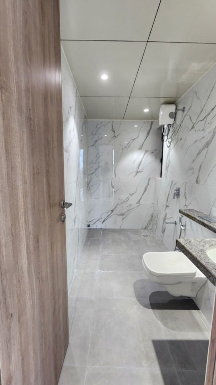 Bathroom, one-meraki 3 Bedroom 1257 Sq.Ft. Apartment In Chembur Mumbai 10558409
