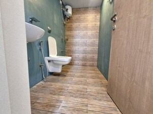 Bathroom in 2 BHK Apartment at Lodha Crown Kolshet, Kolshet Road – for Rent