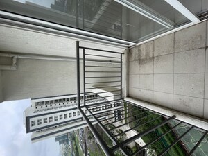 Balcony in 2 BHK Apartment at Godrej Nurture Pune, Mamurdi – for Rent