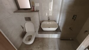 Bathroom in 3 BHK Apartment at Prestige Siesta, Mulund West – for Rent