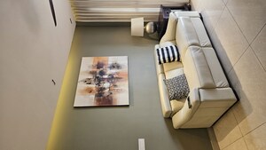 Living Room in 3 BHK Apartment at Shriram Southern Crest, Jp Nagar – for Sale