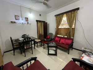 Living Room in 1 BHK Apartment at Bandra West – for Rent