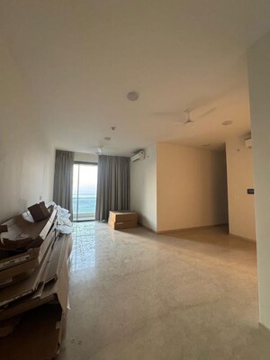Living Room in 2 BHK Apartment at Prescon Midtown Bay, Mahim West – for Rent