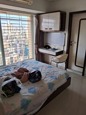 Living Room in 2 BHK Apartment at Prem Tower, Goregaon West – for Sale