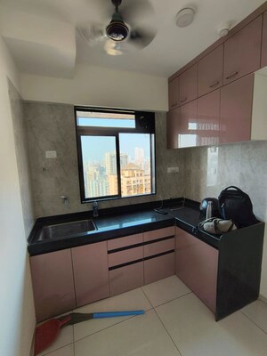 Kitchen in 1 BHK Apartment at Chandak 34 Park Estate, Goregaon West – for Rent