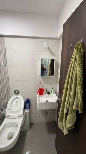 Bathroom in 2 BHK Apartment at Dosti Eastern Bay, Wadala – for Rent