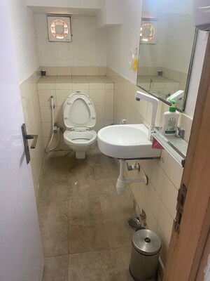 Bathroom in  Office Space at Lajpat Nagar ii – for Rent