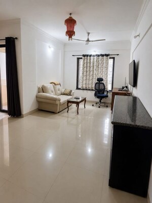 Living Room in 2 BHK Apartment at Bramha Sun City Phase II, Kalyani Nagar – for Rent