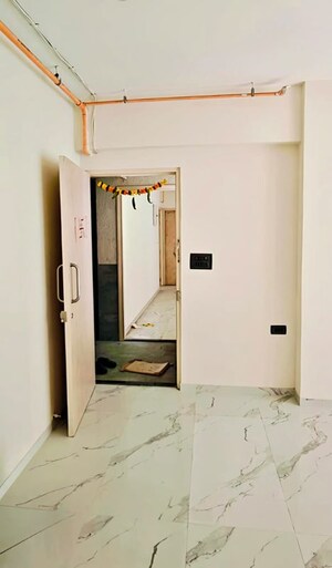 Bathroom in 1 BHK Apartment at Ruparel Sky Green, Kandivali West – for Rent