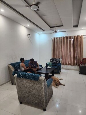 Living Room in 2 BHK Apartment at Aura Homes, Patiala Road – for Rent