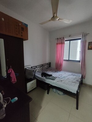 Bedroom in 2 BHK Apartment at Shapoorji Pallonji Joyville Hinjewadi, Hinjewadi – for Rent