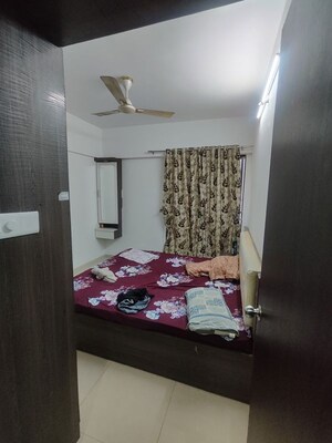 Bedroom in 2 BHK Apartment at Shapoorji Pallonji Joyville Hinjewadi, Hinjewadi – for Rent