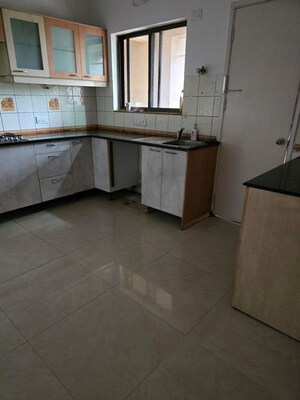 Kitchen in 3.5 BHK Apartment at Panchshil Forest Castle, Koregaon Park – for Rent