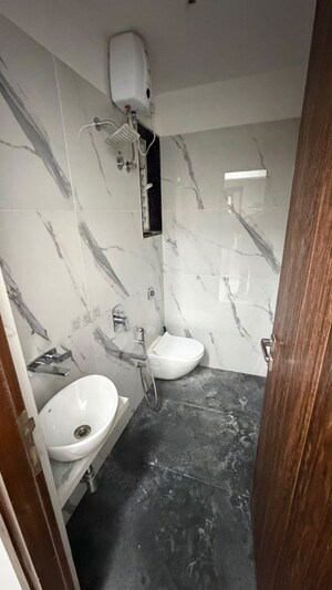 Bathroom in 1 BHK Apartment at Sani Towers, Jogeshwari West – for Rent