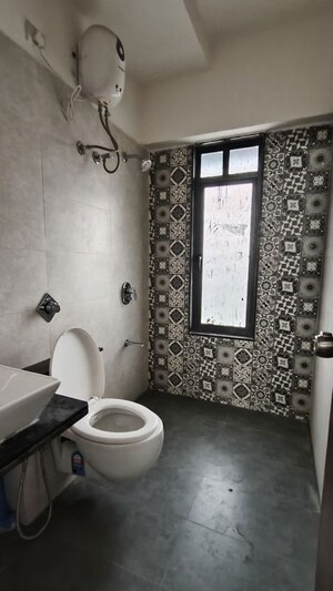 Bathroom in 3 BHK Apartment at Takshashila Air, Ellisbridge – for Rent