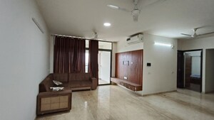 Living Room in 3 BHK Apartment at Takshashila Air, Ellisbridge – for Rent