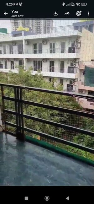 Balcony in 2 BHK Builder Floor at Sector 43 – for Rent