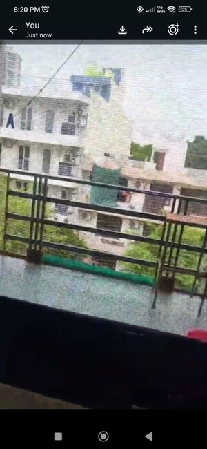 Balcony in 2 BHK Builder Floor at Sector 43 – for Rent