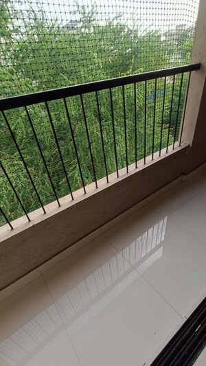 Balcony in 1 BHK Apartment at Kumar Palaash A, Wadgaon Sheri – for Rent